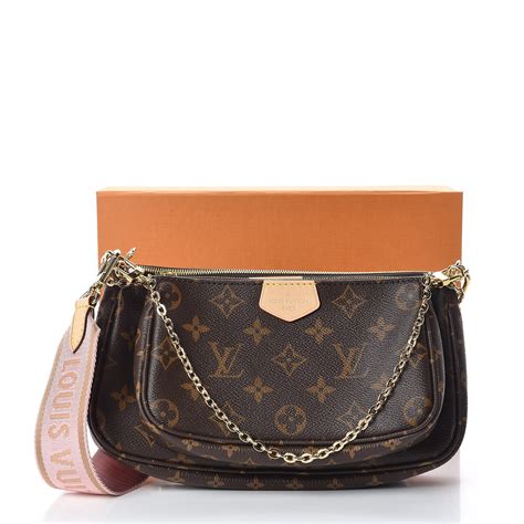 louis vuitton monogram multi pochette accessoires rose clair|Louis Vuitton multi pochette accessories.